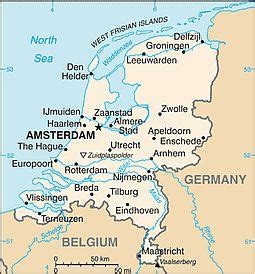 Netherlands Climate Map