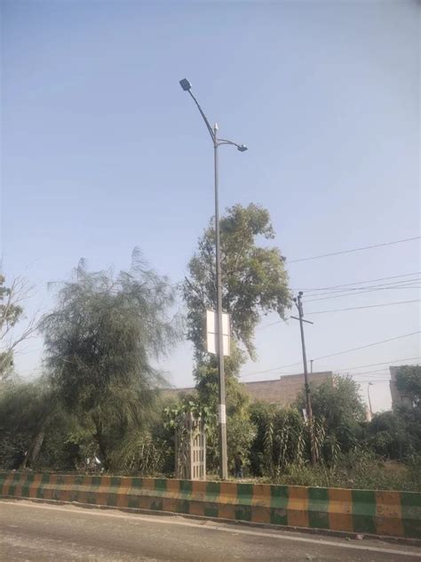 Dual Arm Gi Lighting Pole At Rs 8500 Piece Lighting Poles In