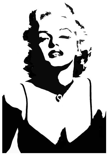 Detail Marilyn Monroe Silhouette Drawing Koleksi Nomer 5