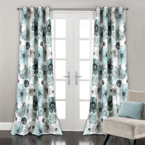 Best teal and coral curtains for living room - Your House