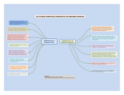 Atributos De Las Personas Fisicas Mapa Conceptual Jlibalwsap