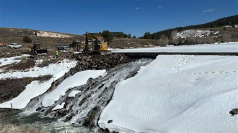 Mitigation Progressing At Panguitch Lake Dam Evacuation Notice Lifted Gephardt Daily