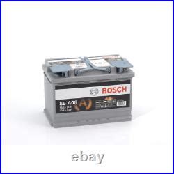 Bosch S Agm Car Battery V Ah Cca S A Type Renault Grand