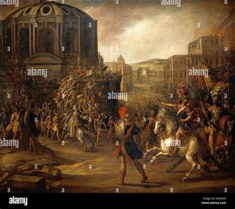 Roman battle scene painting hi-res stock photography and images - Alamy