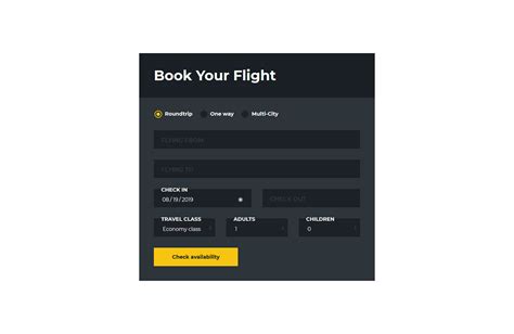 21 Free Booking Form Templates To Help You Serve Better 2020 Colorlib