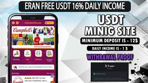 New Usdt Mining Site Usdt Earning Site Usdt Earning Plateform 2024