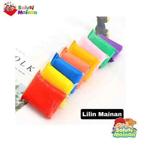 Jual Mainan Edukasi Kreasi Anak Lilin Clay Plastisin Warna Harga Satuan