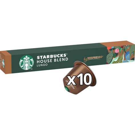 Starbucks Nespresso House Blend Lungo Capsules Bestellen Albert Heijn