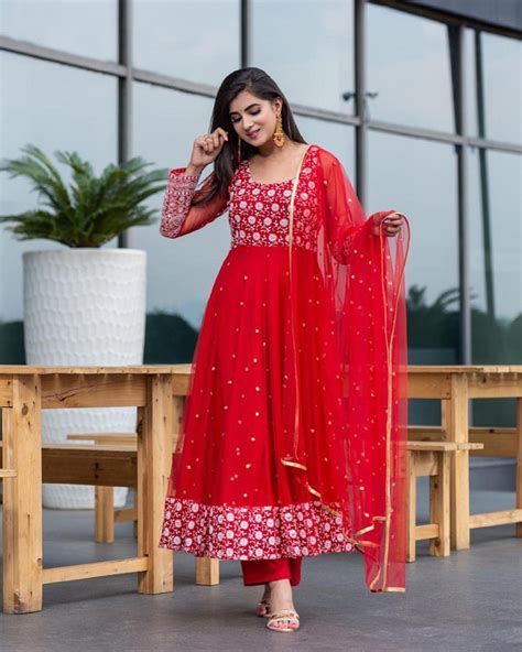 Express Free Shipping In Usa Uk Indian Beautiful Anarkali Long Kurta