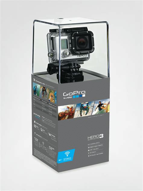 Kamera Gopro Hd Hero 3 Silver Edition