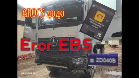 Troubleshooting Ebs Mercedes Benz Arocs Youtube