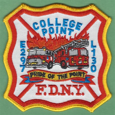 Fdny Queens New York Engine Ladder Fire Company Patch