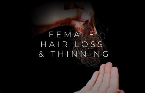 Best Treatment For Female Hair Loss & Hair Thinning Problems