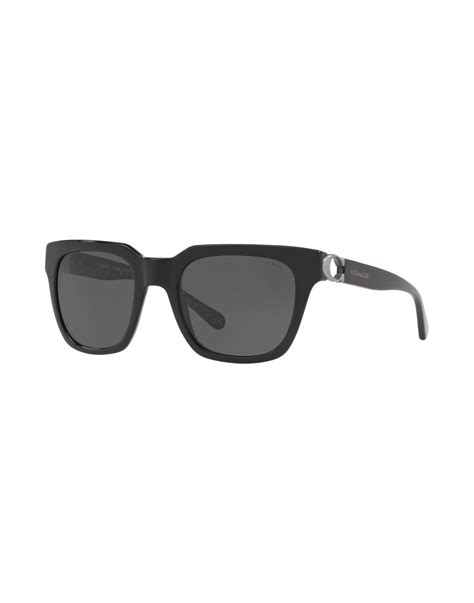 COACH Sunglasses in Black - Lyst