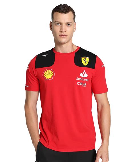 Buy Scuderia Ferrari 2023 Team T Shirt Men Online At DesertcartOMAN