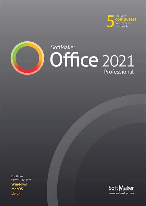 Softmaker Office Professional 2021 5 Users For Windows