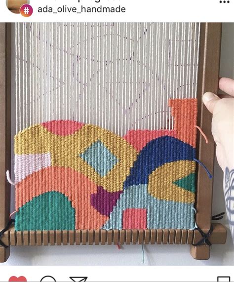 Pin By Connie Stevenson On Macrameingly Weaving Loom Diy Tapestry