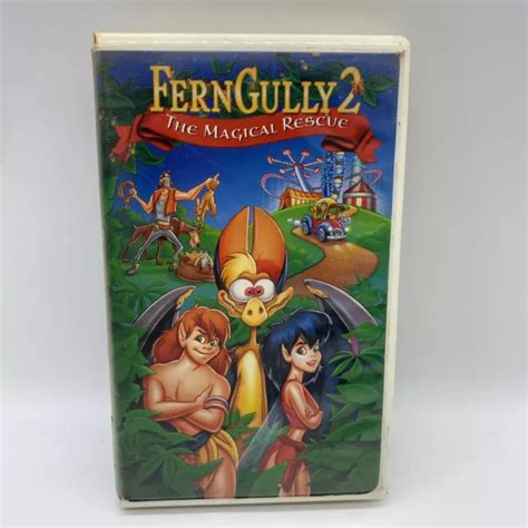 Vintage VHS Ferngully The Last Rainforest And Ferngully 57 OFF