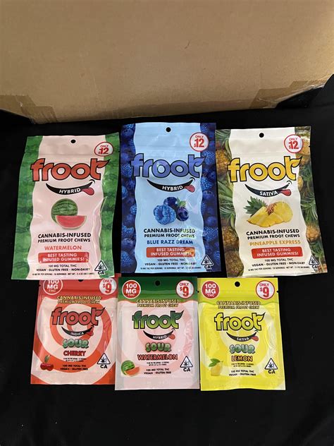 Licensed Froot Edibles Blue Razz Tastes Too Good Its Like Candy 🔥