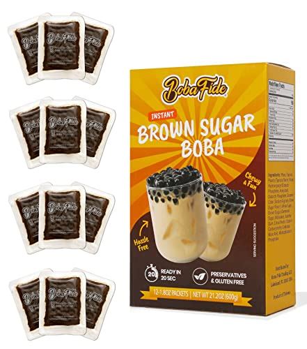 Tea Best Instant Brown Sugar Boba Tea: Delicious, Satisfying And Easy ...