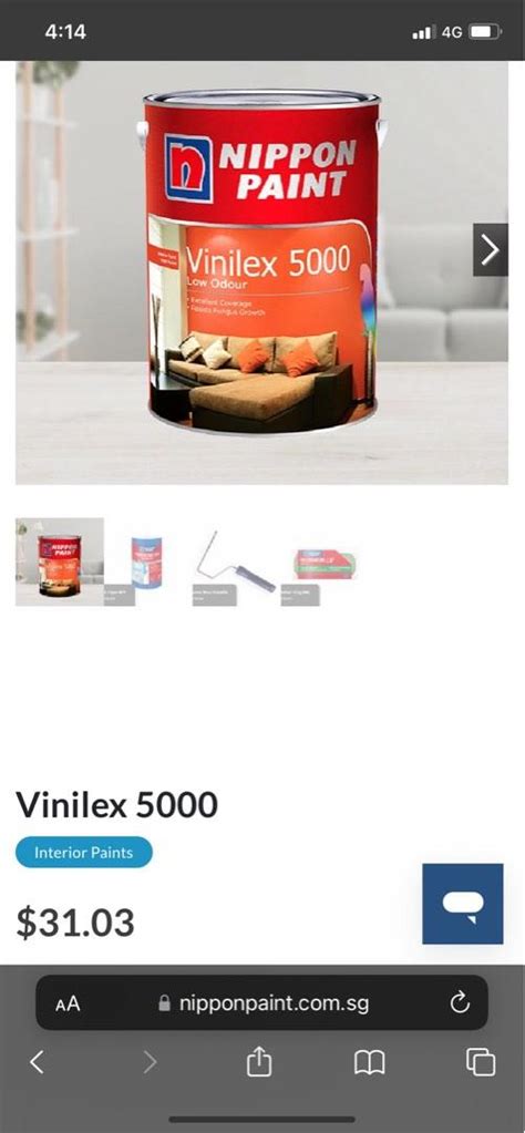 Nippon Vinilex L Paints Furniture Home Living Home Decor