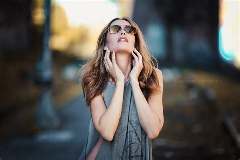 Fondos De Pantalla Cara Mujer Modelo Pelo Largo Mujeres Con Gafas