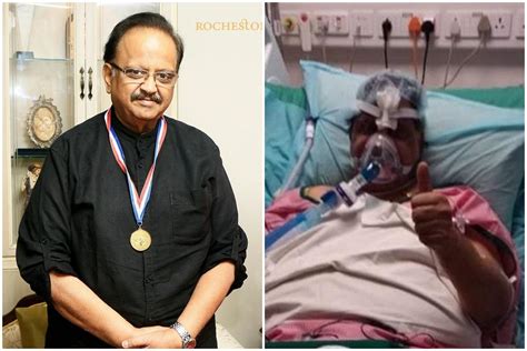 SP Balasubrahmanyam S First Picture From Hospital Is Out SPB S Thumbs