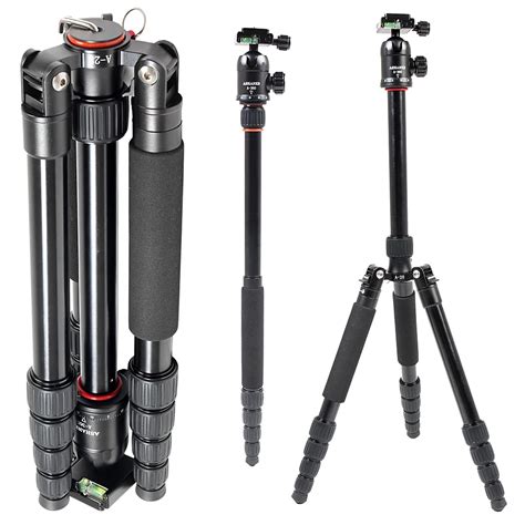 Ashanks Professional Aluminum Camera Tripod Mini Portable Monopod With