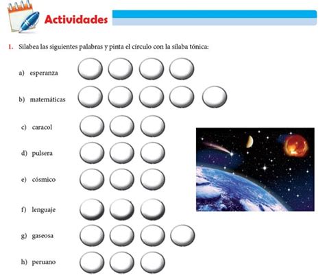 Pr Ctica De La S Laba Para Tercero De Primaria Articulos Educativos