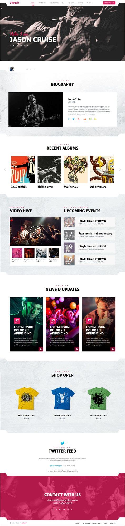 94 Music Website Ideas Web Design Inspiration Web Design Website Design