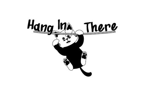 Hang In There Cat Wallpaper