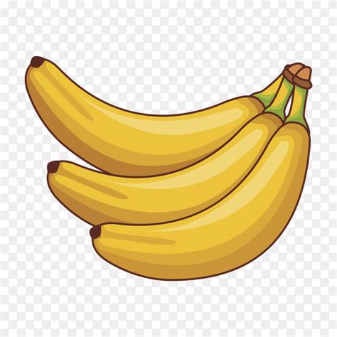 Banana vector transparent PNG - Similar PNG