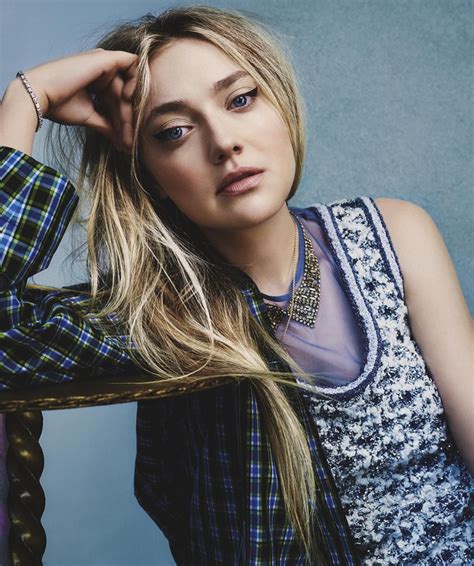 Dakota Fanning | Glam Fashion Shoot | Vogue Australia Cover