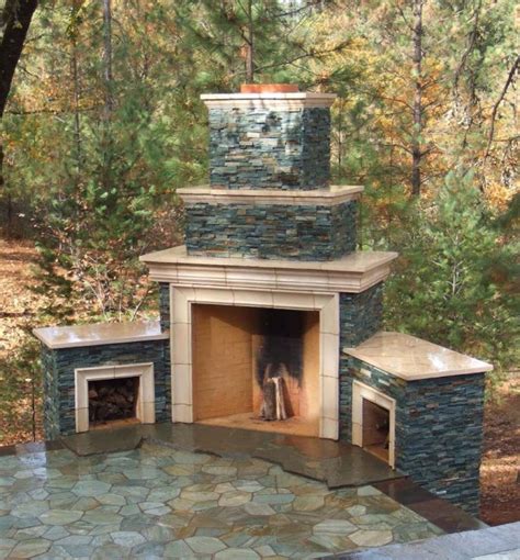 Do It Yourself Outdoor Fireplace Kits Home Design Ideas