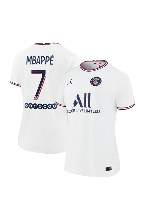 Womens Jordan Brand Kylian Mbappé White Paris Saint Germain 202122