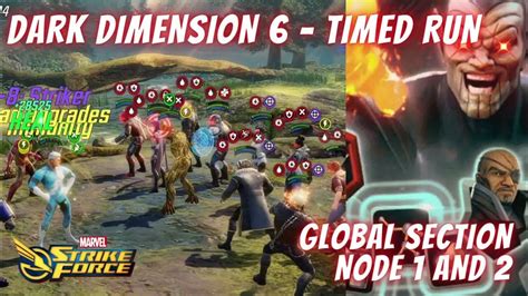 Survive The Zombie Apocalypse Dark Dimension 6 Timed Run Day 4 Global Node 1 And 2 Msf Youtube