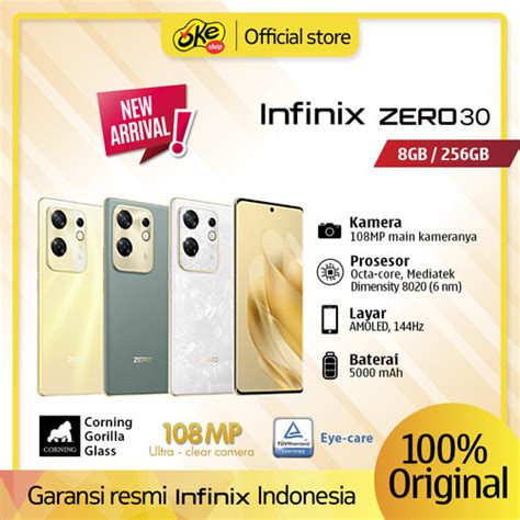 Promo Infinix Zero 30 5g Lte 4g 12256 Gb 8256 Gb Garansi Resmi 4g