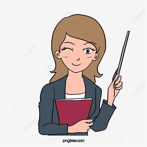 Cartoon Teacher Clipart Transparent Png Hd Cartoon Teacher Teacher