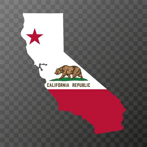 California state flag. Vector illustration. 13430986 Vector Art at Vecteezy