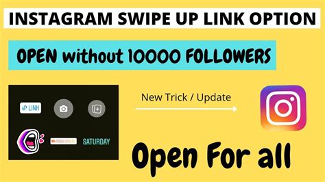 How To Add Swipe Up Link Option In Instagram Without K Followers