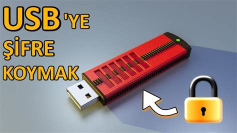 Usb Bellek Ifre Koyma Flash Belle E Nas L Ifre Koyulur Youtube