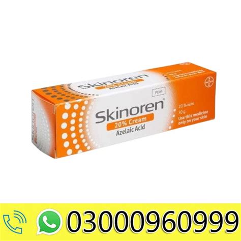 Skinoren 20% Cream In Pakistan | 03000960999 | Skinoren 20% Cream ...