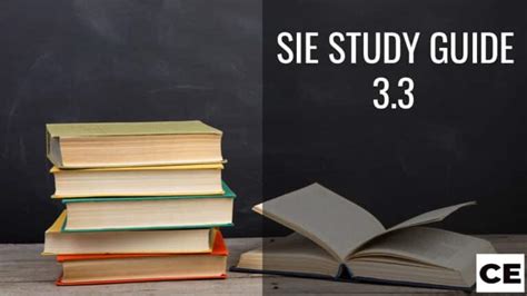 Free Sie Study Plan How Long To Study For The Sie Exam