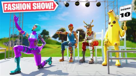 I Hosted A Fortnite Fashion Show Best Skin Emote Winner Vbucks