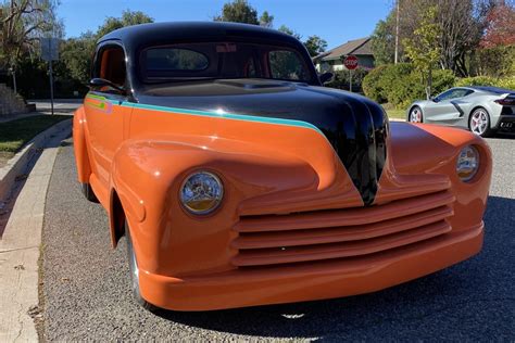 1947 Ford Deluxe Coupe Street Rod For Sale On BaT Auctions Closed On