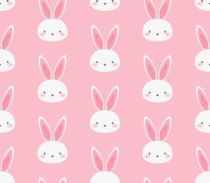 Rabbit Pattern Wallpaper