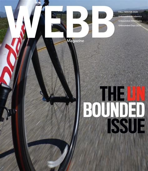 The Webb Schools Webb Magazine Fallwinter 2020 By The Webb Schools Issuu