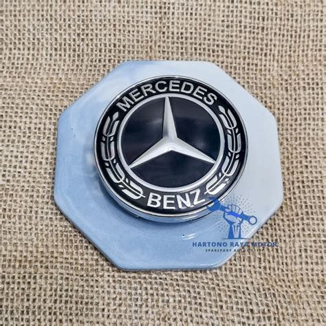 Jual Dop Roda Velg Mercedes Benz Mercy Emblem Classic Edition Mm Ori