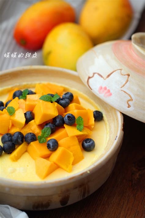 芒果奶冻怎么做芒果奶冻的做法豆果美食