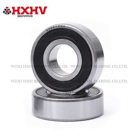 6202 2RS With Size 15x35x11 Mm HXHV Deep Groove Ball Bearing Hxh